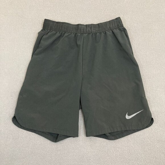 Nike Shorts Mens Small Black Flex Vent Max 7” Linerless Gym Running 886371-010 - Picture 1 of 7